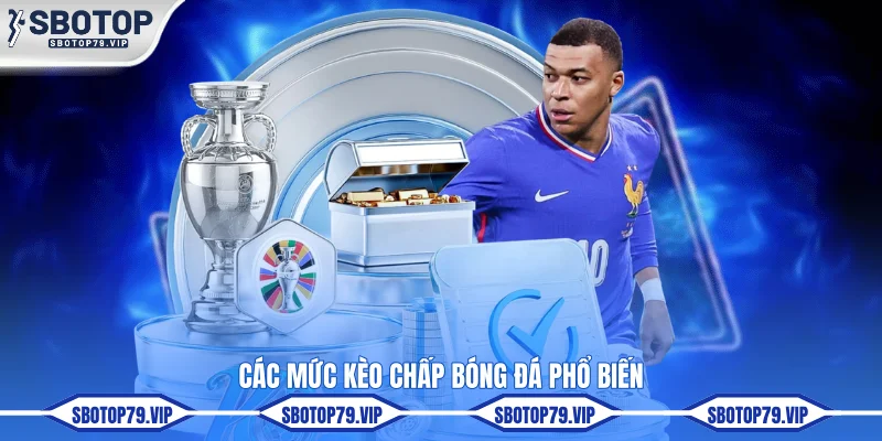 Kèo Chấp Bóng Đá SBOTOP Phân Tích Cơ Hội Thắng Cực Chuẩn 3 Các mức kèo chấp bóng đá phổ biến